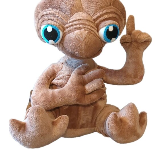 E.T.  Extra Terrestrial ET Universal Studios Park Plush 12” Stuffed Animal -lp - Picture 6 of 6